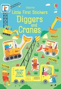 bokomslag Little First Stickers Diggers and Cranes