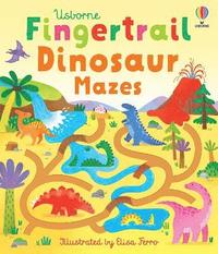 bokomslag Fingertrail Dinosaur Mazes