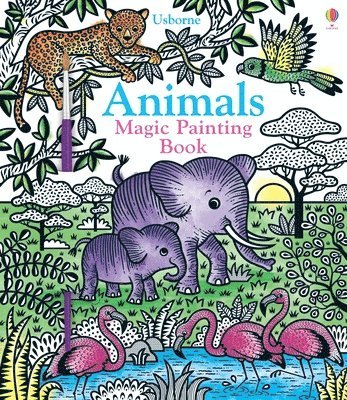bokomslag Animals Magic Painting Book