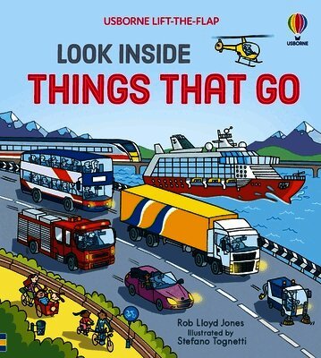 Rob Lloyd Jones - Look Inside Things That Go, Kartonnage