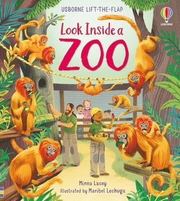 Minna Lacey - Look Inside a Zoo, Kartonnage