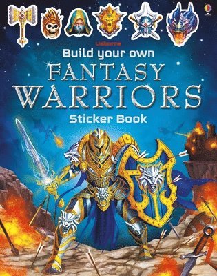 Build Your Own Fantasy Warriors Sticker Book