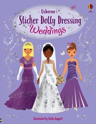 Sticker Dolly Dressing Weddings