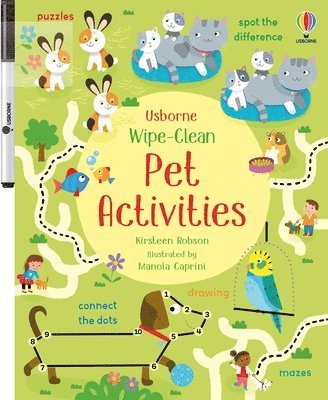 Wipe-Clean Pet Activities 1