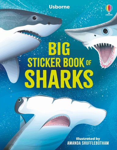 Alice James - Big Sticker Book of Sharks, Häftad