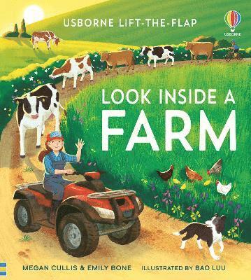 Emily Bone, Megan Cullis, Bao Luu - Look Inside a Farm, Kartonnage