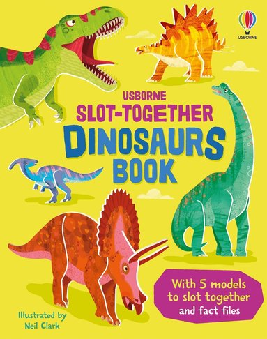 Abigail Wheatley - Slot-together Dinosaurs Book, Kartonnage