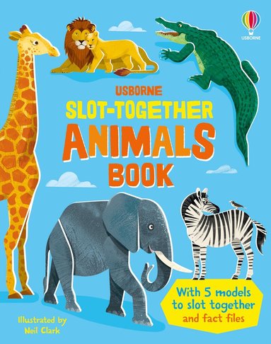 Abigail Wheatley - Slot-together Animals Book, Kartonnage