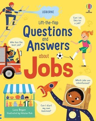 bokomslag Lift-The-Flap Questions and Answers about Jobs