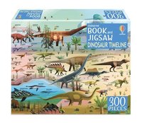 bokomslag Usborne Book and Jigsaw Dinosaur Timeline