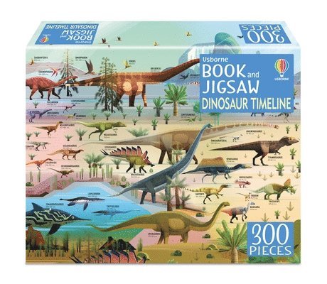 Usborne Book and Jigsaw Dinosaur Timeline 1