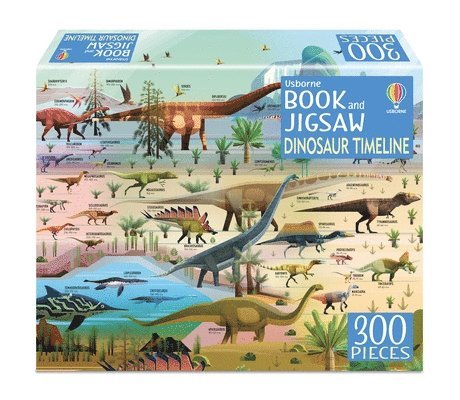 Rachel Firth - Usborne Book and Jigsaw Dinosaur Timeline, Häftad