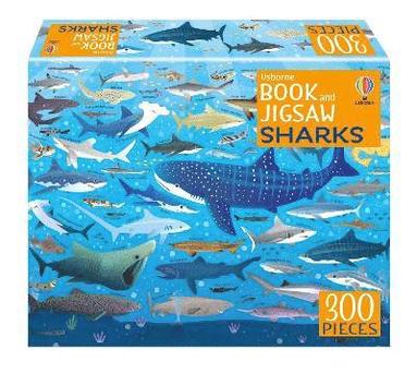 bokomslag Usborne Book and Jigsaw: Sharks