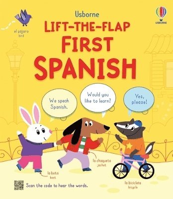 bokomslag Lift-the-flap First Spanish