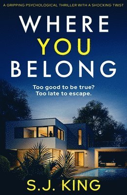 S J King - Where You Belong, Häftad