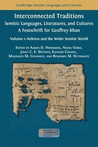 bokomslag Interconnected Traditions: Volume 1: Hebrew and the Wider Semitic World