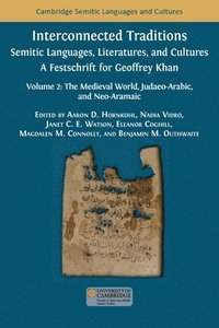 bokomslag Interconnected Traditions: Volume 2: The Medieval World, Judaeo-Arabic, and Neo-Aramaic