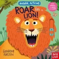 Animal Actions: Roar Like a Lion, Kartonnage. Tillgänglighet: Kommande