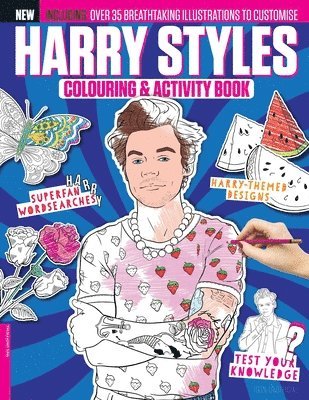 Harry Styles Colouring & Activity Book 1