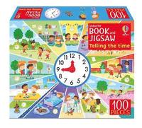 bokomslag Usborne Book and Jigsaw Telling the Time