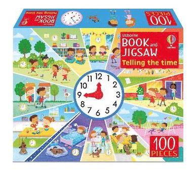 bokomslag Usborne Book and Jigsaw Telling the Time