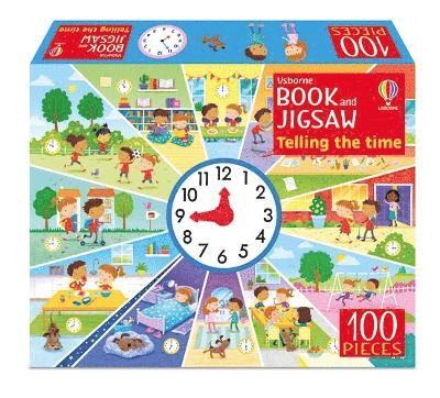 Usborne Book and Jigsaw Telling the Time