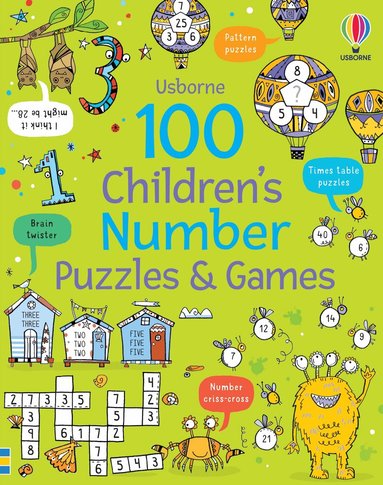 Phillip Clarke - 100 Children's Number Puzzles and Games, Häftad