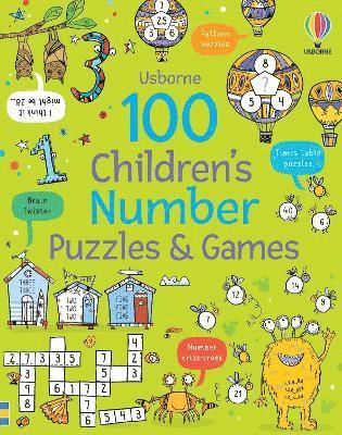 bokomslag 100 Children's Number Puzzles and Games