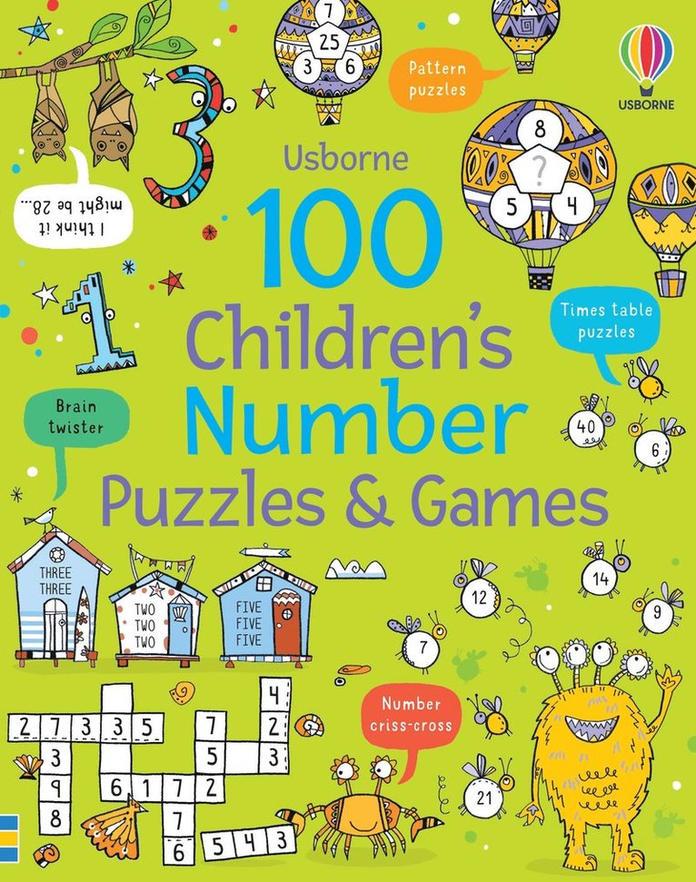 100 Children's Number Puzzles and Games