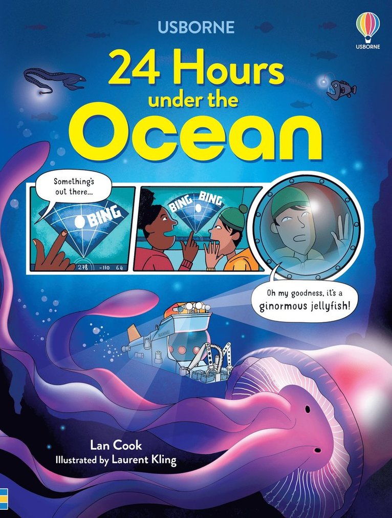 Lan Cook - 24 Hours under the Ocean, Inbunden