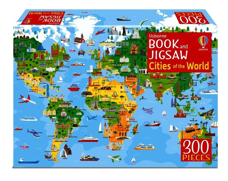 Book and Jigsaw Cities of the World