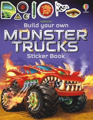 Build Your Own Monster Trucks Sticker Book 1