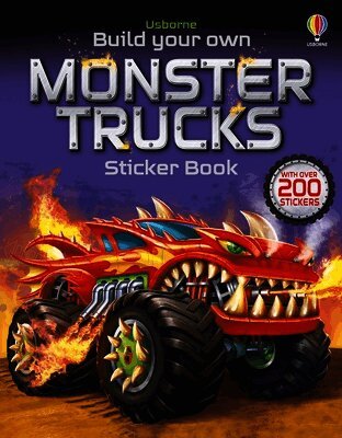 Build Your Own Monster Trucks Sticker Book