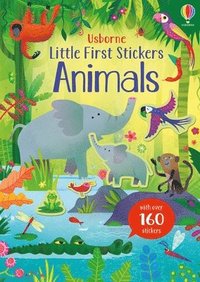 bokomslag Little First Stickers Animals