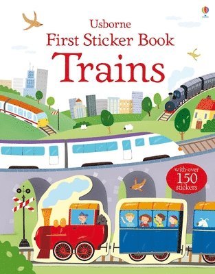 Sam Taplin - First Sticker Book Trains, Häftad