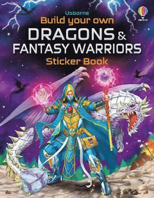 Build Your Own Dragons and Fantasy Warriors Sticker Book 1