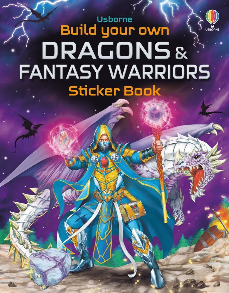 Build Your Own Dragons and Fantasy Warriors Sticker Book 1