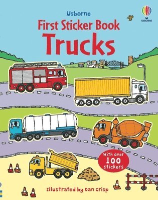 bokomslag First Sticker Book Trucks