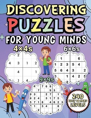 bokomslag Discovering Puzzles For Young Minds 240 Easy To Hard Levels