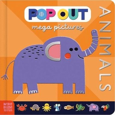 Zaina Abbas - Pop Out Mega Pictures Animals, Kartonnage