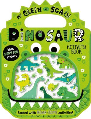 Shiny Stickers My Green and Scaly Dinosaur Activity Book 1