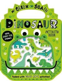 bokomslag Shiny Stickers My Green and Scaly Dinosaur Activity Book