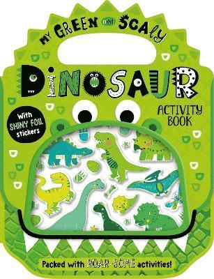 Shiny Stickers My Green and Scaly Dinosaur Activity Book 1