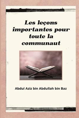 Les lecons importantes pour toute la communaute 1