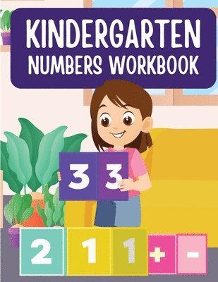 bokomslag Fun and Colorful Kindergarten Math Numbers Workbook