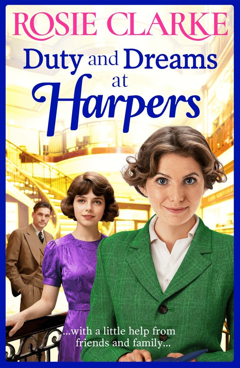 Rosie Clarke - Duty and Dreams at Harpers, Inbunden