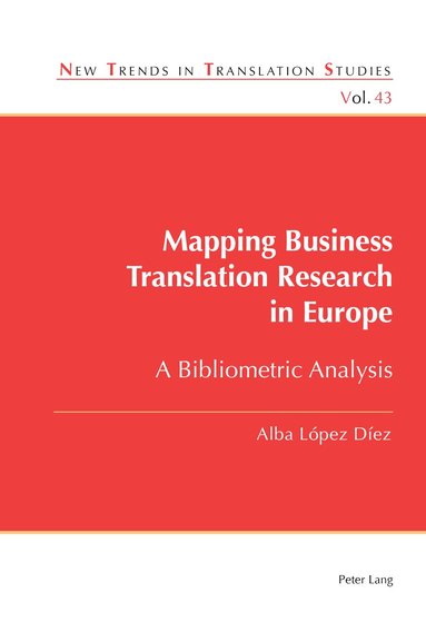 Alba López Díez - Mapping Business Translation Research in Europe, Häftad