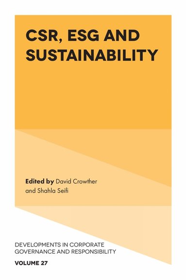 David Crowther, Shahla Seifi - CSR, ESG and Sustainability, Inbunden