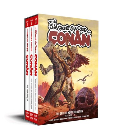 Jim Zub, Roy Thomas, Ron Marz, John Arcudi - Savage Sword of Conan 1-3 Slipcase Set, Häftad