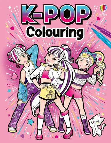 Lesley Sims - K-Pop Colouring Book, Häftad